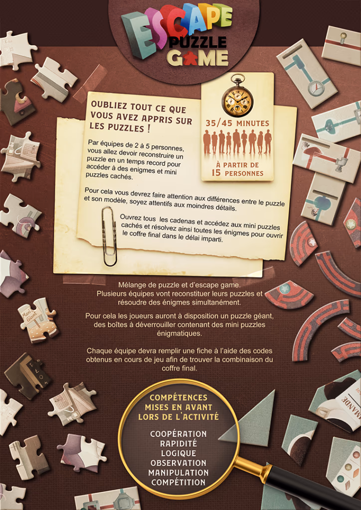 Présentation de Puzzle Escape à Limoges