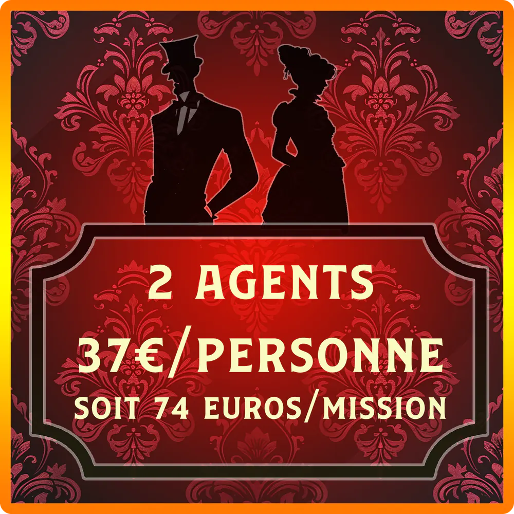 Tarif escape game pour 2 joueurs à Vichy